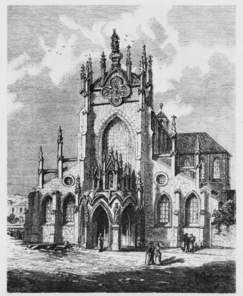 Sedlec kostel 1880